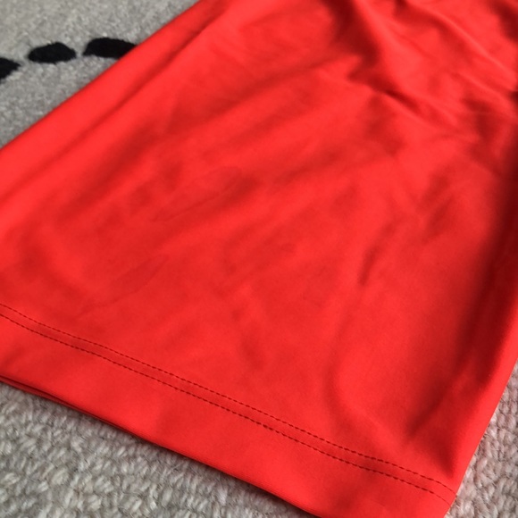 ✨🍊Neon Orange Los Angeles Apparel Bike Shorts🍊✨ - Picture 3 of 5